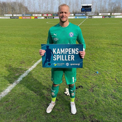 Andreas Raahauge with his 4th clean sheet in a row for Thisted FC! This weekend, he became man of the match in the game against a strong B.93 team.